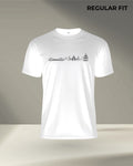 Kolkata Vibes White | Regular Fit T-Shirt (white)