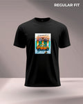 Yellow Taxis | Regular Fit T-Shirt (Black)