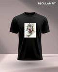 Hand Rickshaw | Regular Fit T-Shirt (Black)