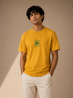 JOGA BONITO | Brazil | Unisex | Regular Fit | Mustard Yellow | Cotton | 180 gsm