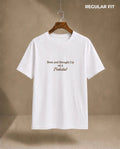 On a Pedestal | Regular Fit T-Shirt (White)