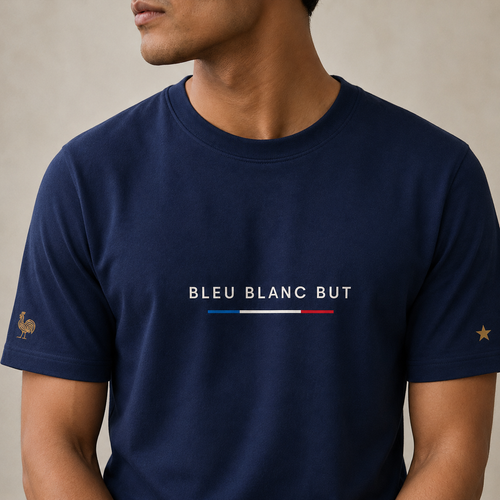 Bleu Blanc | France | Unisex | Regular Fit | Navy Blue | Cotton | 180 gsm