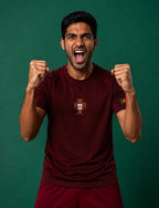 7. | PORTUGAL | Unisex | Regular Fit | Maroon | Cotton | 180 gsm